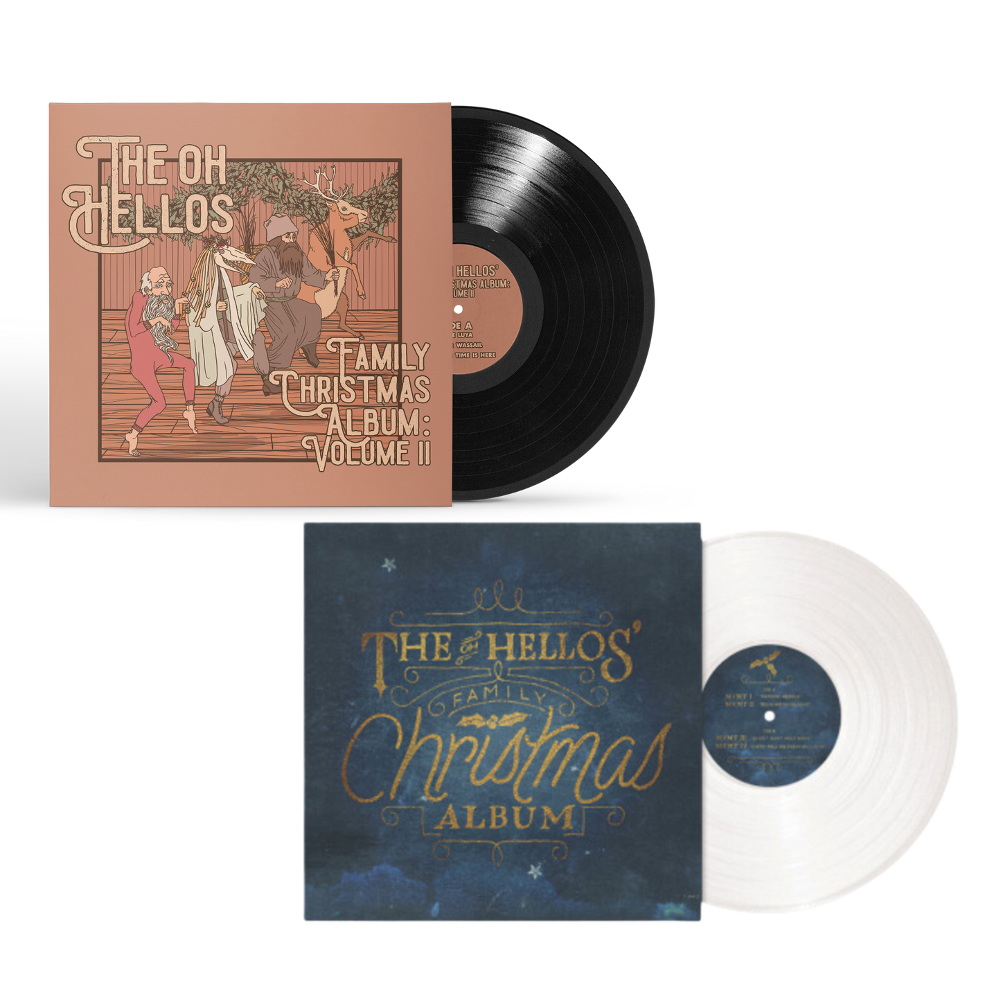 The Oh Hellos' Family Christmas Vinyl Bundle: Volume 1 & 2