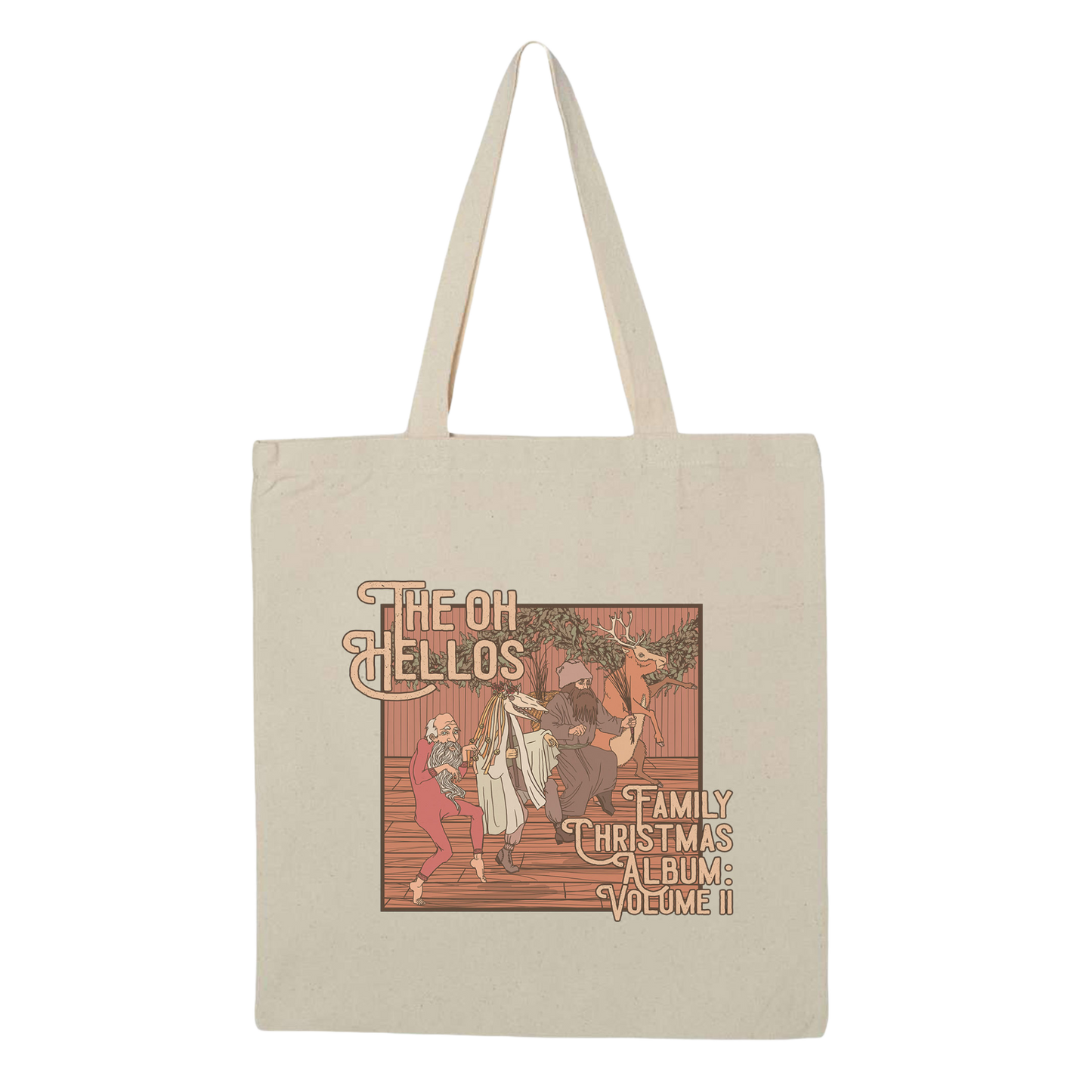 Family Christmas Album Tote