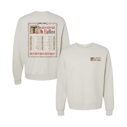 Yours Truly Tour Crewneck