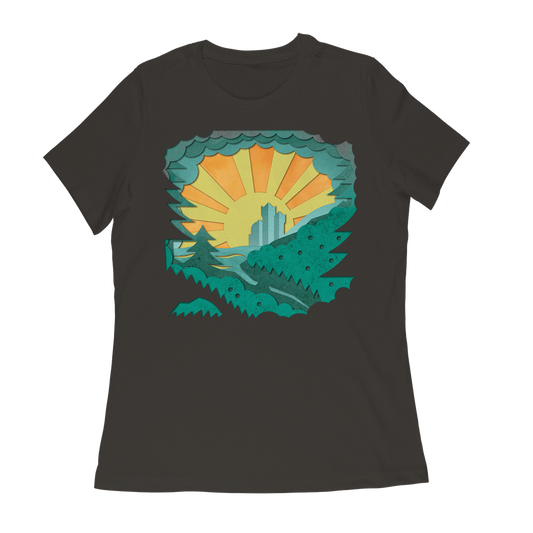 Femme Cut Deep Dark Valley T-Shirt